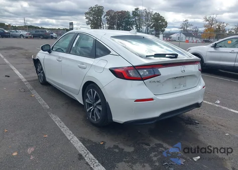 2024 Honda Civic Ex-L из США, поврежденный, VIN 19XFL1H77RE017052